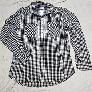 Bruno New York Plaid Shirt Medium